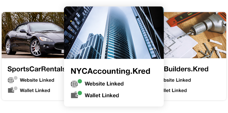.Kred Domain Tokens